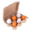 Jajka drewniane montessori do zabawy wyjmowane żółtka Kik Sp. z o. o. Sp. k.