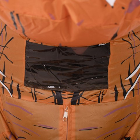 Kostium strój karnawałowy przebranie dmuchany dinozaur T-REX Gigant brązowy 1.5-1.9m Kik Sp. z o. o. Sp. k.