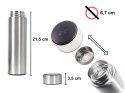 Kubek bidon termiczny termos smart LED 500ml srebrny Kik Sp. z o. o. Sp. k.