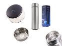 Kubek bidon termiczny termos smart LED 500ml srebrny Kik Sp. z o. o. Sp. k.