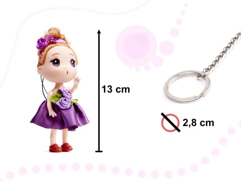 Lalka lalki do domku dla lalek 3 dziewczynki + 1 chłopczyk zestaw 4szt. 12cm Kik Sp. z o. o. Sp. k.