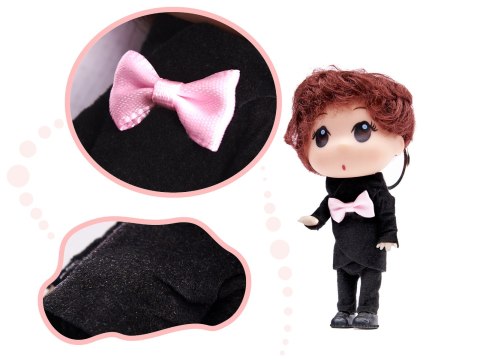 Lalka lalki do domku dla lalek 3 dziewczynki + 1 chłopczyk zestaw 4szt. 12cm Kik Sp. z o. o. Sp. k.