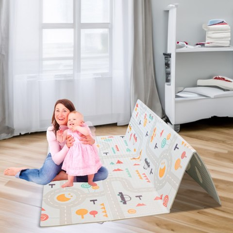 Mata edukacyjna piankowa dwustronna składana ulica las 177 x 158 cm Kik Sp. z o. o. Sp. k. Mata edukacyjna piankowa dwustronna składana ulica las 177 x 158 cm Kik Sp. z o. o. Sp. k.