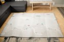 Mata edukacyjna piankowa miarka wzrostu szara 200 x 180 cm Kik Sp. z o. o. Sp. k.
