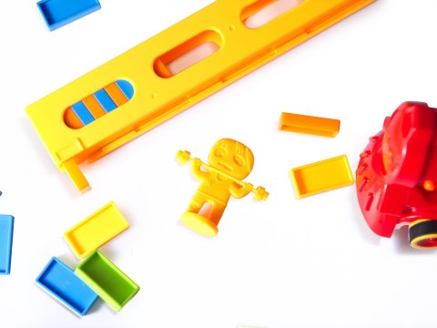 Pociąg Lokomotywa Kolejka Układająca Domino Zabawka na Prezent dla Dzieci Kik Sp. z o. o. Sp. k. Pociąg Lokomotywa Kolejka Układająca Domino Zabawka na Prezent dla Dzieci Kik Sp. z o. o. Sp. k.