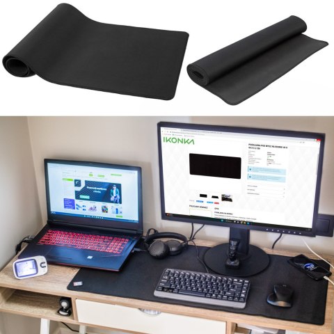 Podkładka pod mysz na biurko mata 40x90x0,2cm Kik Sp. z o. o. Sp. k. Podkładka pod mysz na biurko mata 40x90x0,2cm Kik Sp. z o. o. Sp. k.