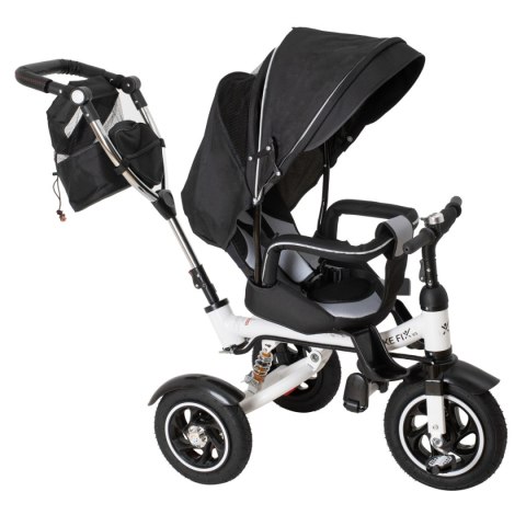 Rowerek Trójkołowy Trike Fix 3w1 z daszkiem obracany regulowany spacerówka prowadnik pasy V3 czarny Kik Sp. z o. o. Sp. k. Rowerek Trójkołowy Trike Fix 3w1 z daszkiem obracany regulowany spacerówka prowadnik pasy V3 czarny Kik Sp. z o. o. Sp. k.