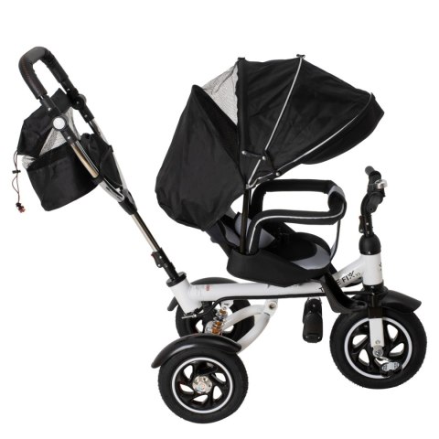 Rowerek Trójkołowy Trike Fix 3w1 z daszkiem obracany regulowany spacerówka prowadnik pasy V3 czarny Kik Sp. z o. o. Sp. k. Rowerek Trójkołowy Trike Fix 3w1 z daszkiem obracany regulowany spacerówka prowadnik pasy V3 czarny Kik Sp. z o. o. Sp. k.