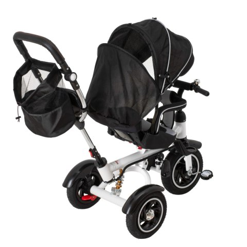 Rowerek Trójkołowy Trike Fix 3w1 z daszkiem obracany regulowany spacerówka prowadnik pasy V3 czarny Kik Sp. z o. o. Sp. k. Rowerek Trójkołowy Trike Fix 3w1 z daszkiem obracany regulowany spacerówka prowadnik pasy V3 czarny Kik Sp. z o. o. Sp. k.
