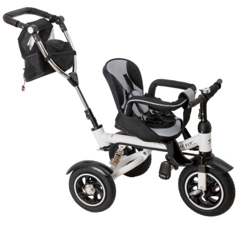 Rowerek Trójkołowy Trike Fix 3w1 z daszkiem obracany regulowany spacerówka prowadnik pasy V3 czarny Kik Sp. z o. o. Sp. k. Rowerek Trójkołowy Trike Fix 3w1 z daszkiem obracany regulowany spacerówka prowadnik pasy V3 czarny Kik Sp. z o. o. Sp. k.