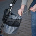 Rowerek Trójkołowy Trike Fix 3w1 z daszkiem obracany regulowany spacerówka prowadnik pasy V3 szary Kik Sp. z o. o. Sp. k.