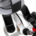 Rowerek Trójkołowy Trike Fix 3w1 z daszkiem obracany regulowany spacerówka prowadnik pasy V3 szary Kik Sp. z o. o. Sp. k.