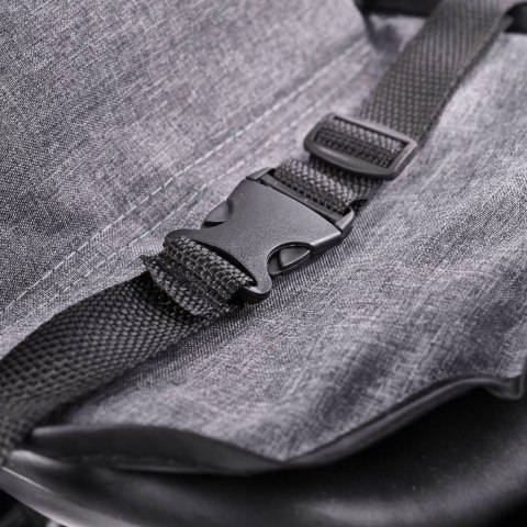 Rowerek trójkołowy Trike Fix Lite 3w1 z daszkiem obracany regulowany spacerówka prowadnik pasy szary Kik Sp. z o. o. Sp. k.