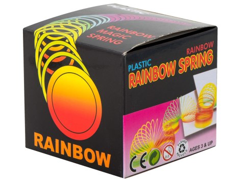 Sprężynka magiczna tęczowa rozciągana okrągła Kik Sp. z o. o. Sp. k. Sprężynka magiczna tęczowa rozciągana okrągła Kik Sp. z o. o. Sp. k.
