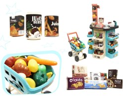 Supermarket sklep kasa fiskalna + wózek miętowy Kik Sp. z o. o. Sp. k.