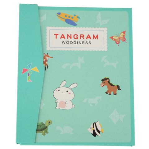 Tangram książeczka magnetyczna układanka montessori klocki gra logiczna 3D Kik Sp. z o. o. Sp. k. Tangram książeczka magnetyczna układanka montessori klocki gra logiczna 3D Kik Sp. z o. o. Sp. k.