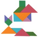 Tangram książeczka magnetyczna układanka montessori klocki gra logiczna 3D Kik Sp. z o. o. Sp. k.
