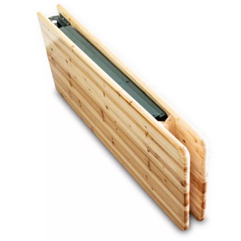 E-hurtownia Zestaw ogrodowy drewniany skladany stol 2 ławki 220 cm Komplet Piwny Barowy E-hurtownia Zestaw ogrodowy drewniany skladany stol 2 ławki 220 cm Komplet Piwny Barowy