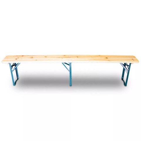 E-hurtownia Zestaw ogrodowy drewniany skladany stol 2 ławki 220 cm Komplet Piwny Barowy E-hurtownia Zestaw ogrodowy drewniany skladany stol 2 ławki 220 cm Komplet Piwny Barowy