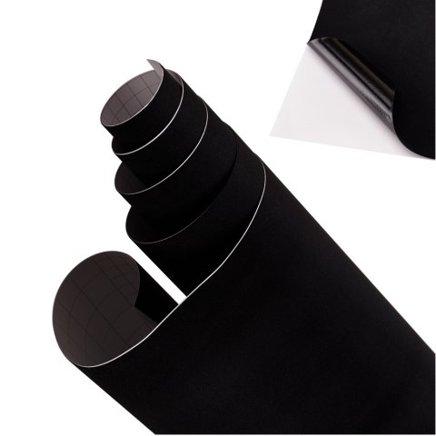 Folia rolka aksamitna czarna 1,35x15m Kik Sp. z o. o. Sp. k. Folia rolka aksamitna czarna 1,35x15m Kik Sp. z o. o. Sp. k.