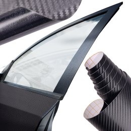Folia rolka carbon 3D czarna 1,52x30m Kik Sp. z o. o. Sp. k.