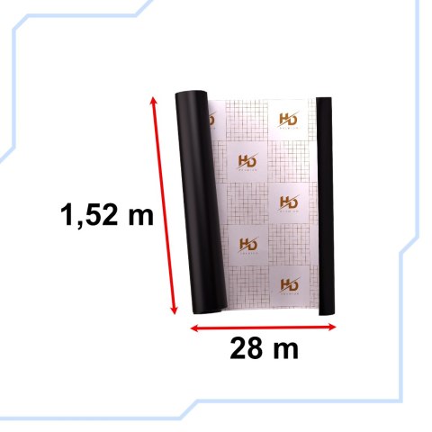 Folia rolka matowa gładka czarna 1,52x28m Kik Sp. z o. o. Sp. k. Folia rolka matowa gładka czarna 1,52x28m Kik Sp. z o. o. Sp. k.