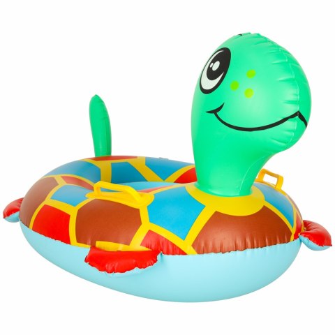 Kółko do pływania dla niemowląt koło pontonik dla dzieci dmuchany z siedziskiem materac żółw 15kg Kik Sp. z o. o. Sp. k.