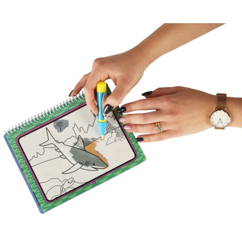 Kolorowanka malowanka Książeczka wodna z mazakiem - Podwodny Świat Kik Sp. z o. o. Sp. k.