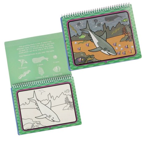 Kolorowanka malowanka Książeczka wodna z mazakiem - Podwodny Świat Kik Sp. z o. o. Sp. k.