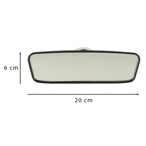 Lusterko wsteczne szerokokątne na przyssawkę 20cm Kik Sp. z o. o. Sp. k.