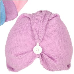 Ręcznik do włosów turban do suszenia włosów mikrofibra mix kolor Kik Sp. z o. o. Sp. k.