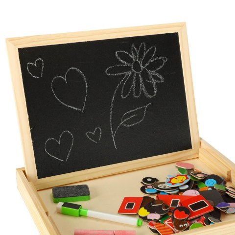 Tablica magnetyczna kredowa wielofunkcyjna farma + kredka marker gąbka Kik Sp. z o. o. Sp. k. Tablica magnetyczna kredowa wielofunkcyjna farma + kredka marker gąbka Kik Sp. z o. o. Sp. k.