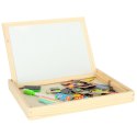 Tablica magnetyczna kredowa wielofunkcyjna miasto + kredka marker gąbka Kik Sp. z o. o. Sp. k.