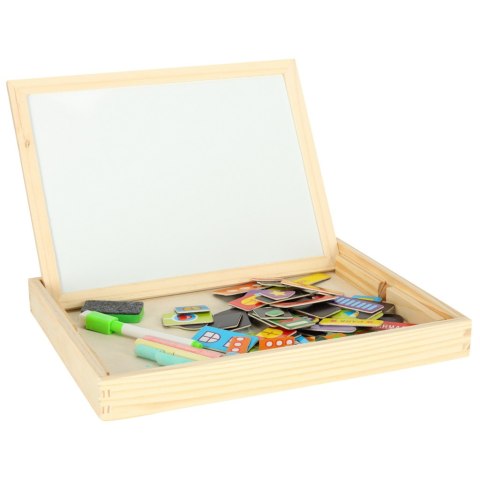 Tablica magnetyczna kredowa wielofunkcyjna miasto + kredka marker gąbka Kik Sp. z o. o. Sp. k. Tablica magnetyczna kredowa wielofunkcyjna miasto + kredka marker gąbka Kik Sp. z o. o. Sp. k.
