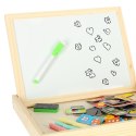 Tablica magnetyczna kredowa wielofunkcyjna miasto + kredka marker gąbka Kik Sp. z o. o. Sp. k.