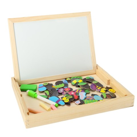Tablica magnetyczna kredowa wielofunkcyjna ogród + kredka marker gąbka Kik Sp. z o. o. Sp. k. Tablica magnetyczna kredowa wielofunkcyjna ogród + kredka marker gąbka Kik Sp. z o. o. Sp. k.