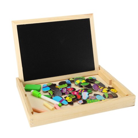 Tablica magnetyczna kredowa wielofunkcyjna ogród + kredka marker gąbka Kik Sp. z o. o. Sp. k. Tablica magnetyczna kredowa wielofunkcyjna ogród + kredka marker gąbka Kik Sp. z o. o. Sp. k.