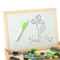 Tablica magnetyczna kredowa wielofunkcyjna ogród + kredka marker gąbka Kik Sp. z o. o. Sp. k.