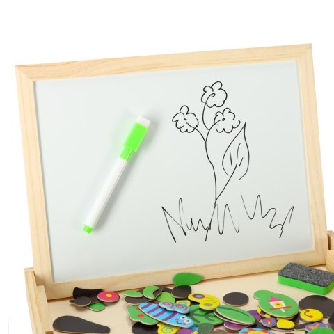 Tablica magnetyczna kredowa wielofunkcyjna ogród + kredka marker gąbka Kik Sp. z o. o. Sp. k. Tablica magnetyczna kredowa wielofunkcyjna ogród + kredka marker gąbka Kik Sp. z o. o. Sp. k.