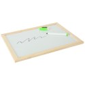 Tablica magnetyczna kredowa wielofunkcyjna ogród + kredka marker gąbka Kik Sp. z o. o. Sp. k.