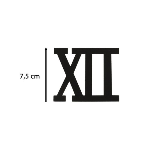 Zegar Ścienny naklejany DIY regulowany czarny cyfry rzymskie 130cm Kik Sp. z o. o. Sp. k. Zegar Ścienny naklejany DIY regulowany czarny cyfry rzymskie 130cm Kik Sp. z o. o. Sp. k.