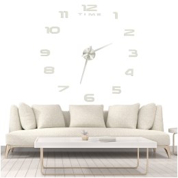 Zegar ścienny naklejany na ścianę 3D lustrzany DIY duży nowoczesny 80-120cm XL Kik Sp. z o. o. Sp. k.