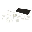 Zegar ścienny naklejany na ścianę 3D lustrzany DIY duży nowoczesny 80-120cm XL Kik Sp. z o. o. Sp. k.