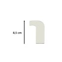 Zegar ścienny naklejany na ścianę 3D lustrzany DIY duży nowoczesny 80-120cm XL Kik Sp. z o. o. Sp. k.