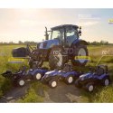 FALK FALK Traktor na Pedały New Holland Duży z Przyczepką od 3 lat