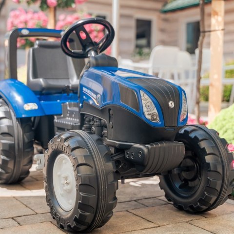 FALK FALK Traktor na Pedały New Holland Duży z Przyczepką od 3 lat FALK FALK Traktor na Pedały New Holland Duży z Przyczepką od 3 lat