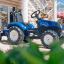 FALK FALK Traktor na Pedały New Holland Duży z Przyczepką od 3 lat