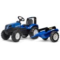 FALK FALK Traktor na Pedały New Holland Duży z Przyczepką od 3 lat