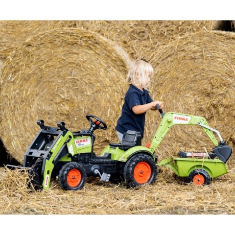 FALK FALK Traktor z Przyczepą CLAAS Arion Backhoe ŁYŻKA + Ładowarka Od 2 Lat FALK FALK Traktor z Przyczepą CLAAS Arion Backhoe ŁYŻKA + Ładowarka Od 2 Lat
