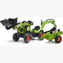 FALK FALK Traktor z Przyczepą CLAAS Arion Backhoe ŁYŻKA + Ładowarka Od 2 Lat